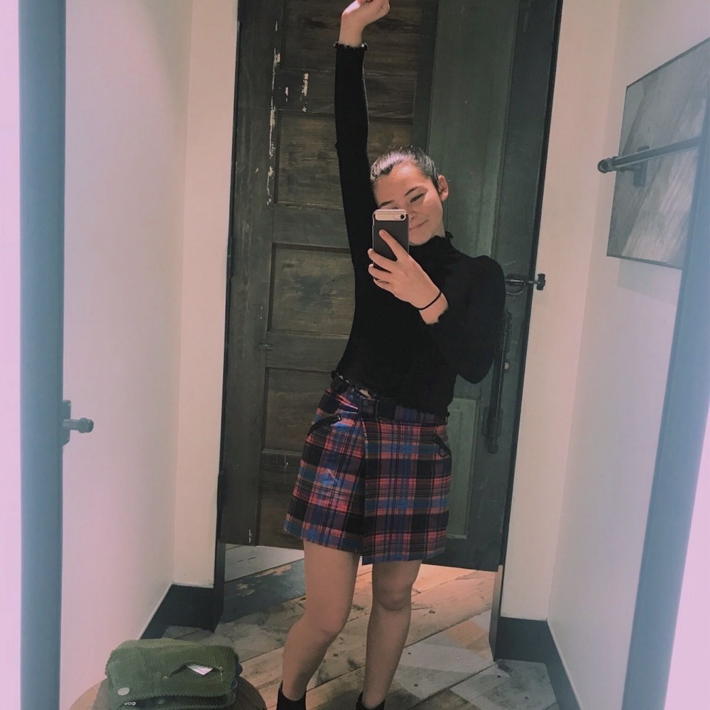 Urban Outfitters Plaid Skirt